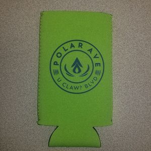 White Claw Koozie Green Koozie